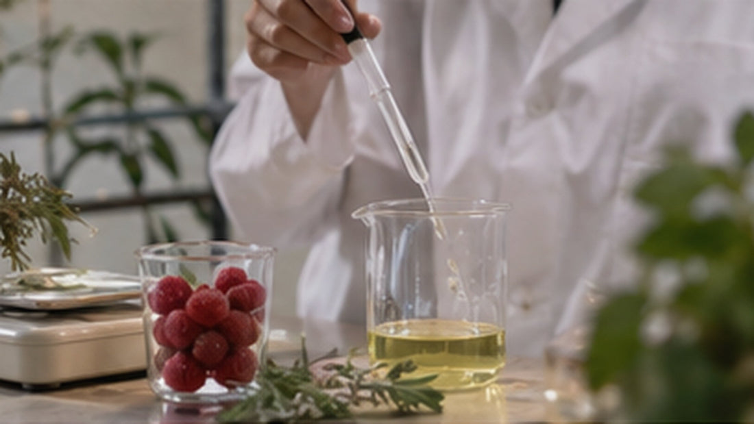 Atelier de formulation d’une boisson 0,0 % avec plantes et verrerie